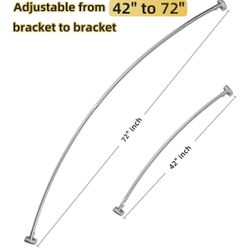 Curved Shower Curtain Rod