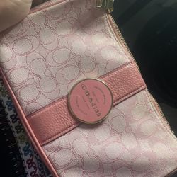 Pink Coach Bag