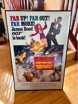 James Bond Movie Posters (two total)