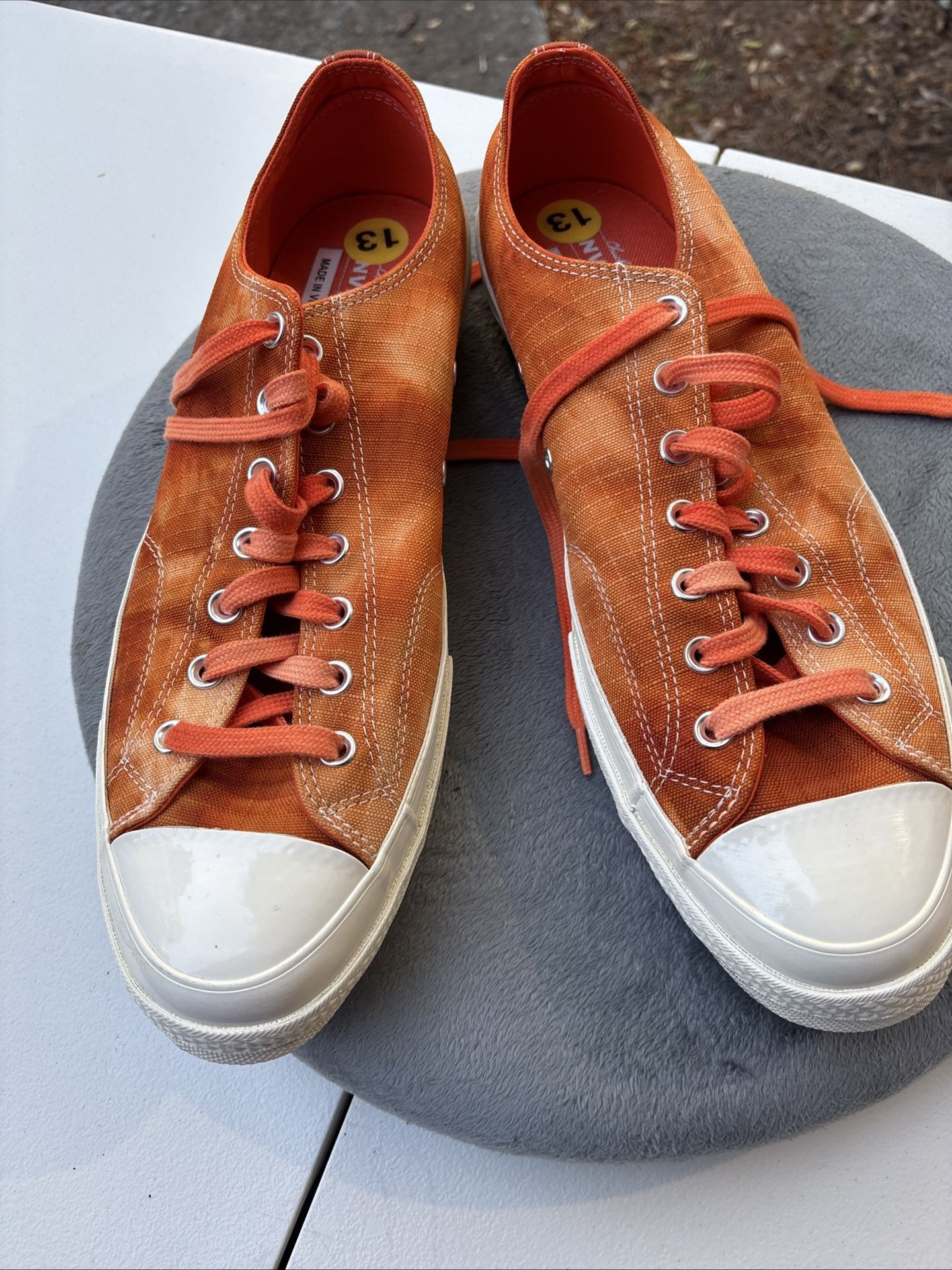 CONVERSE ALL-STAR TWISTED VACATION CHUCK 70 167651C RUST Size 13