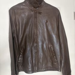 Leather Jacket. Polo Ralph Lauren NWT 