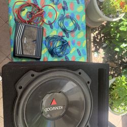 12” Ported Subwoofer And Amp