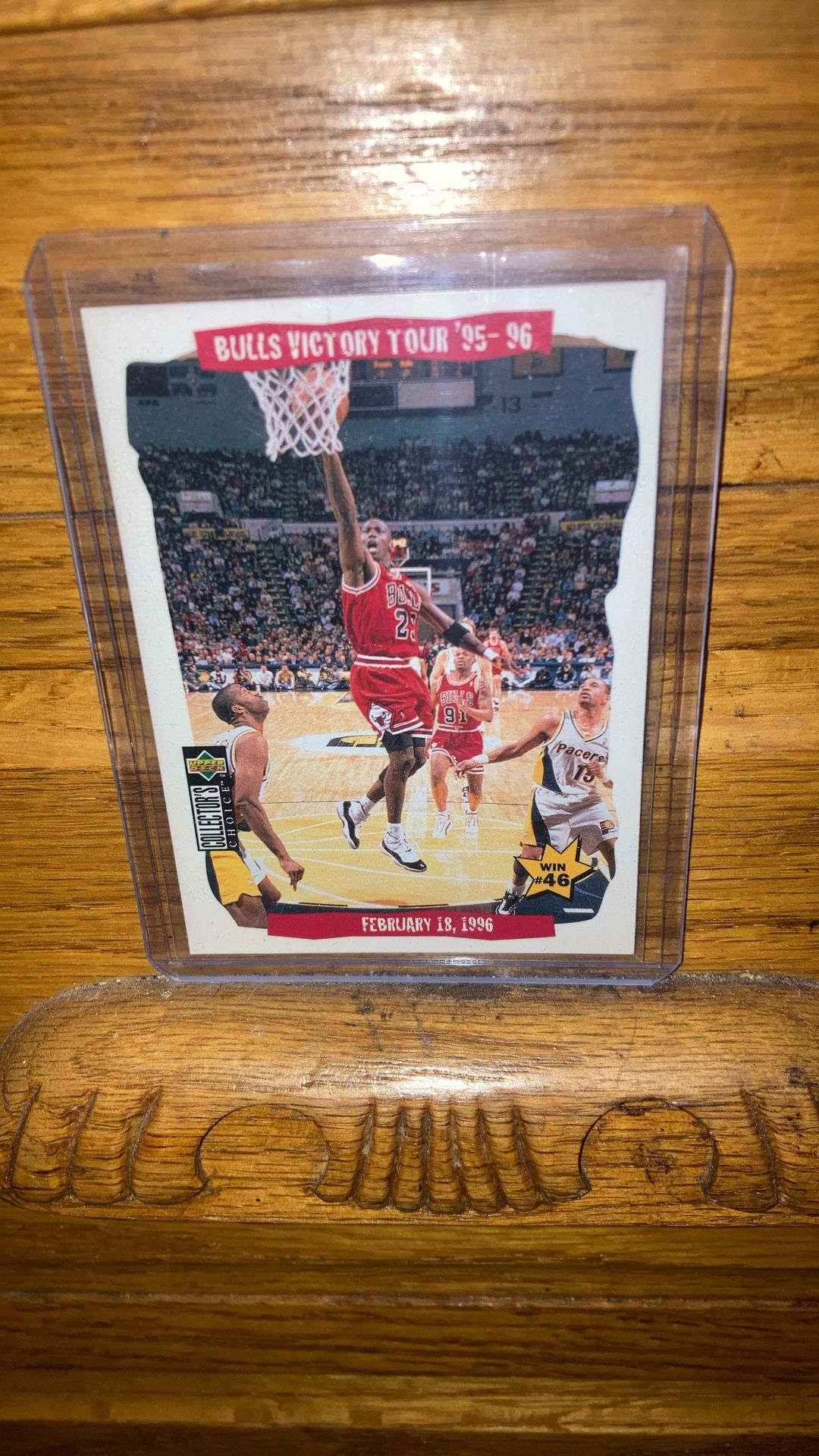 Michael Jordan Champion Card 1995