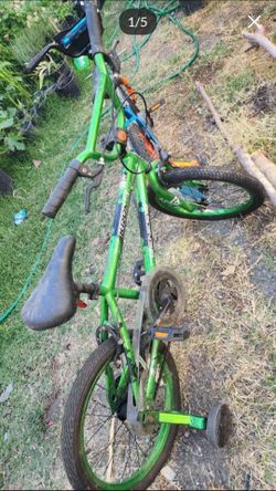 Boy bike 18in