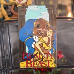 Disney pin Beauty And The Beast  VTG(Rare) 🔥 Disney Disneyland Resort 