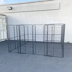 (New in box) $290 Heavy-Duty 10x10x5ft Large Dog Playpen with 16-Panels, Crate Kennel Exercise Gate 