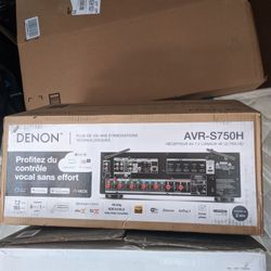 Denon AVR S-750H, Very lightly used.