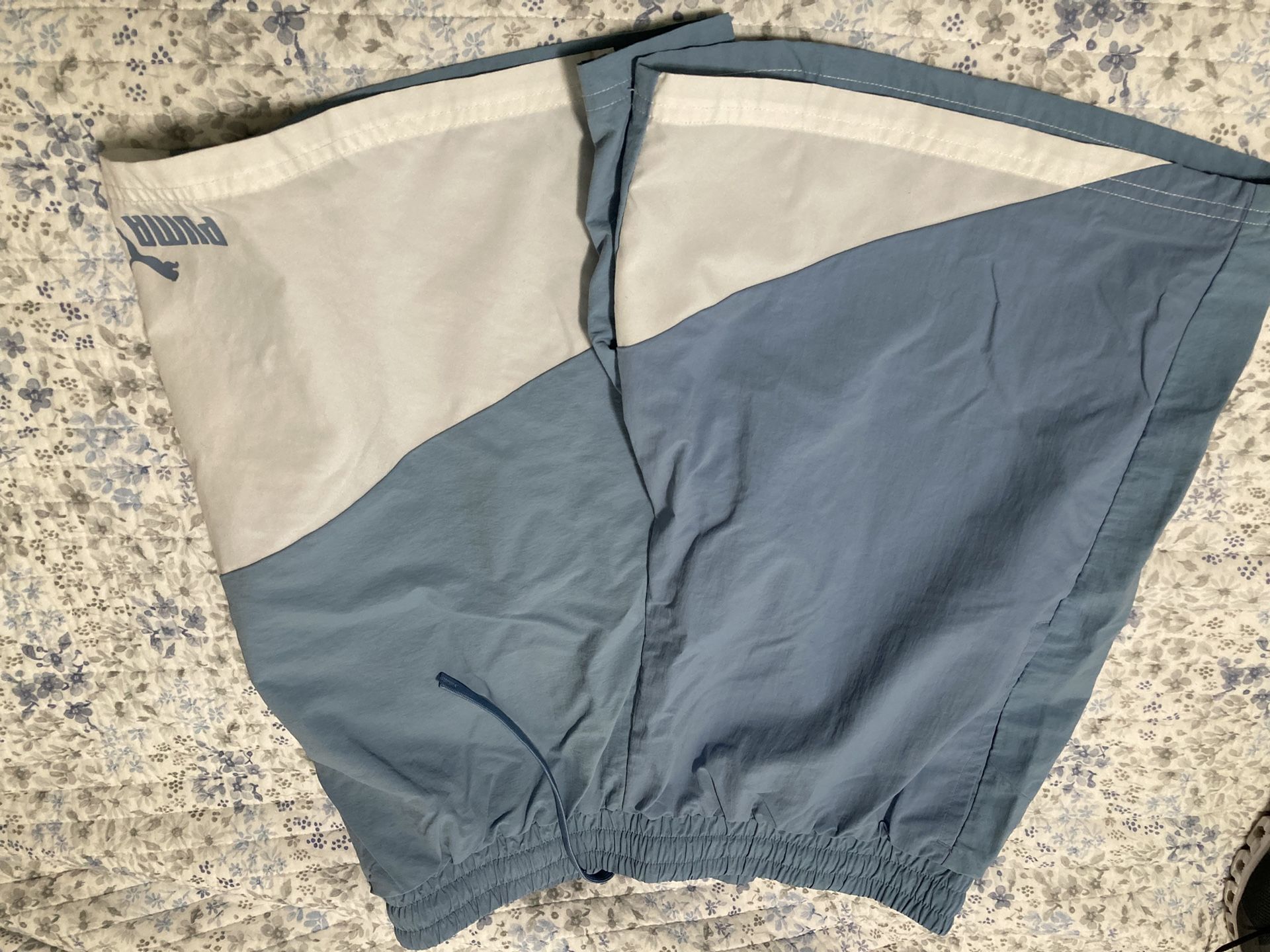 Puma Mens Short Xl Blue White