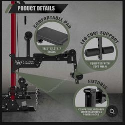 Major Fitness Rack Mounted Leg Extension