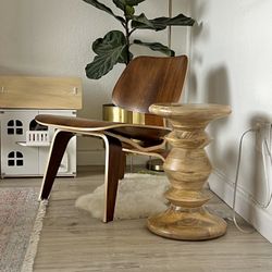 Turned Stool, Eames Style C