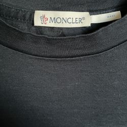 Size small moncler navy pocket t shirt 
