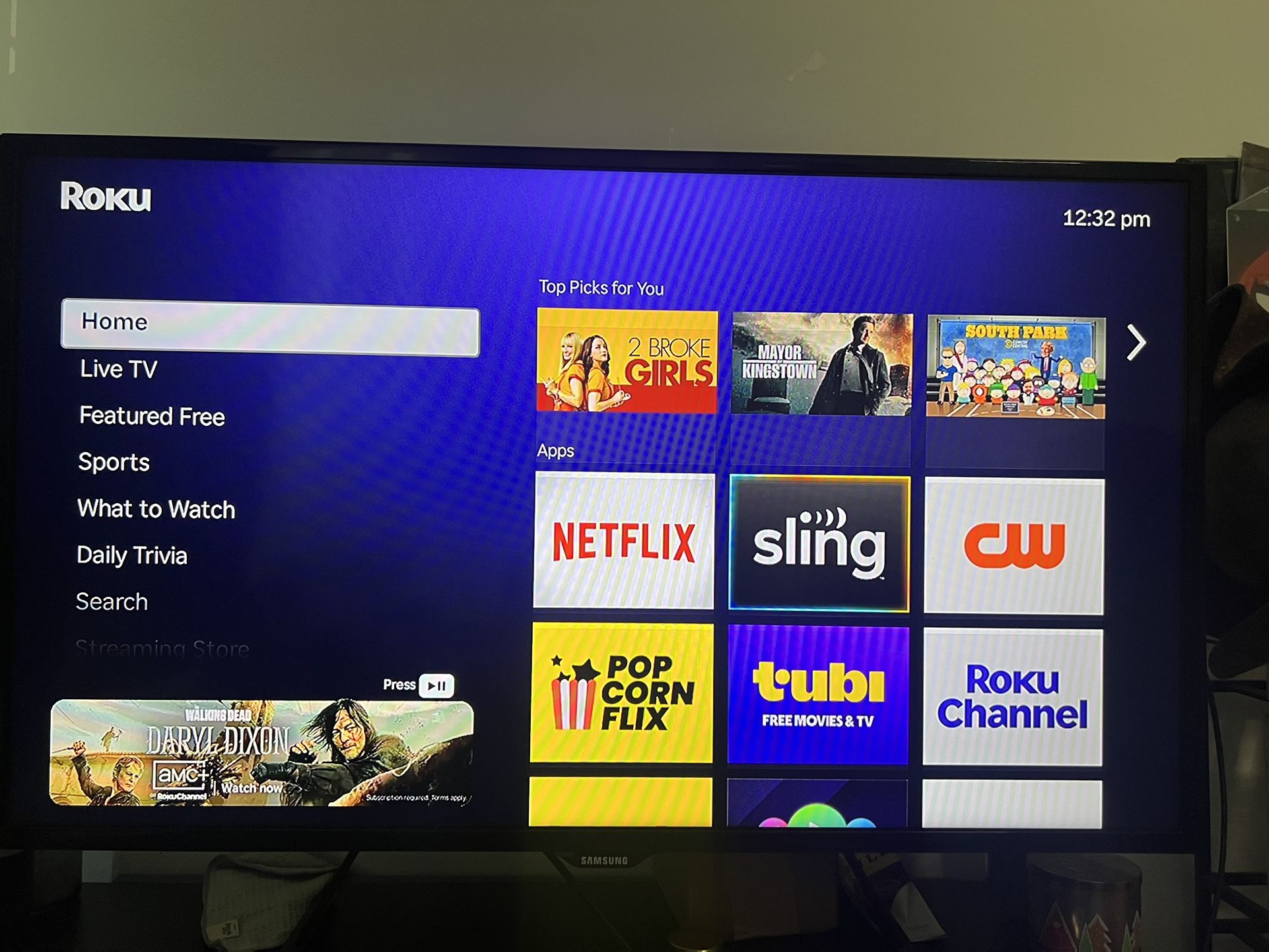Samsung Smart Tv And Roku