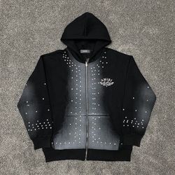 Amiri Rhinestone Hoodie 