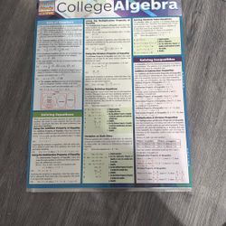 College Algebra 
