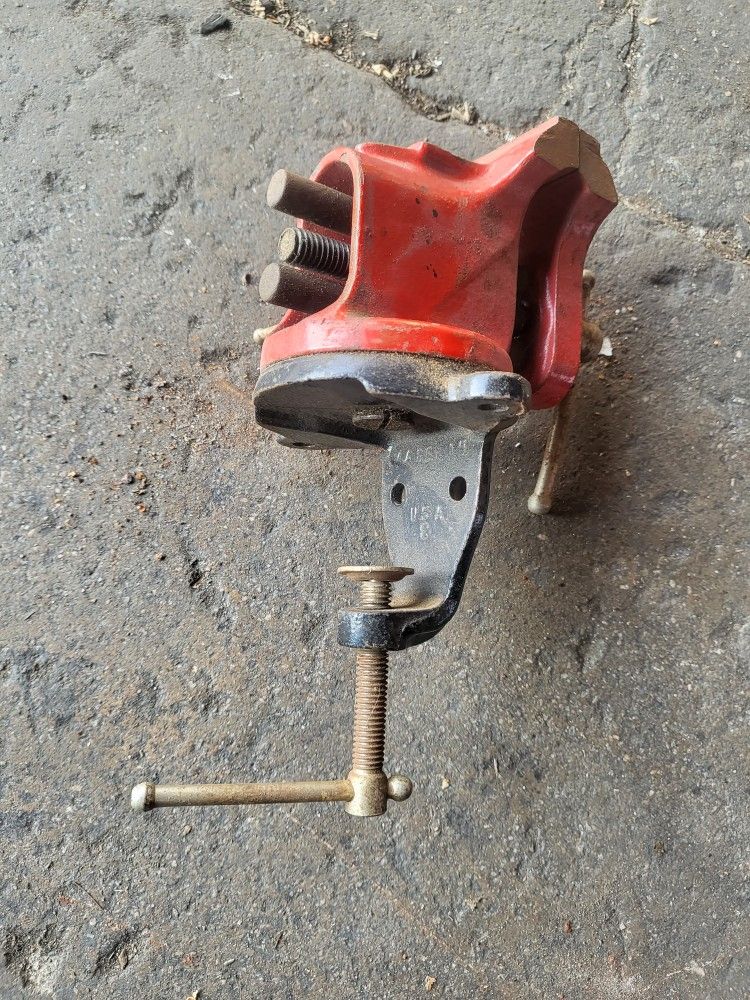 Brink & Cotton Clamp On Swivel Bench Vise Tool Vice Tools