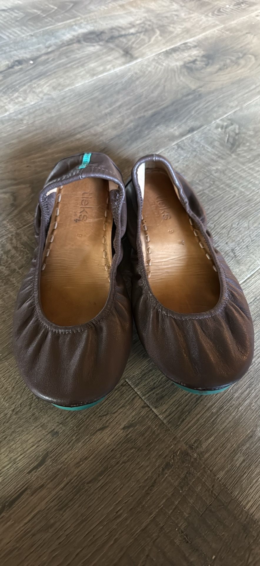 Leather Tieks Size 9