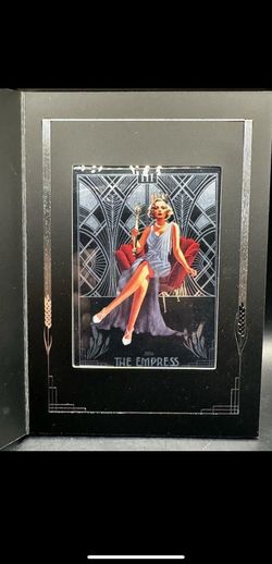 2024 Cook Islands THE EMPRESS .999 Silver Tarot Card
