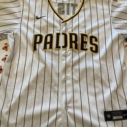 Padres jersey, Brown and yellow