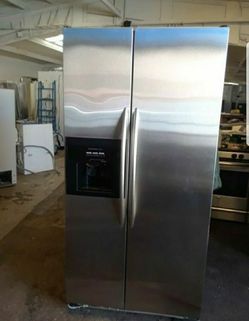 refrigerator brand Kicheaid measures 36 wide and 70 high 3 months warranty delivery and installation