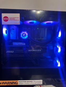 Gaming PC and Monitor