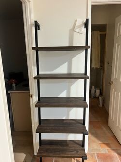 Solid wood shelf