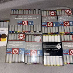 Brand New Artist’s Loft Dual Tip & Copic Sketch Primary Colors