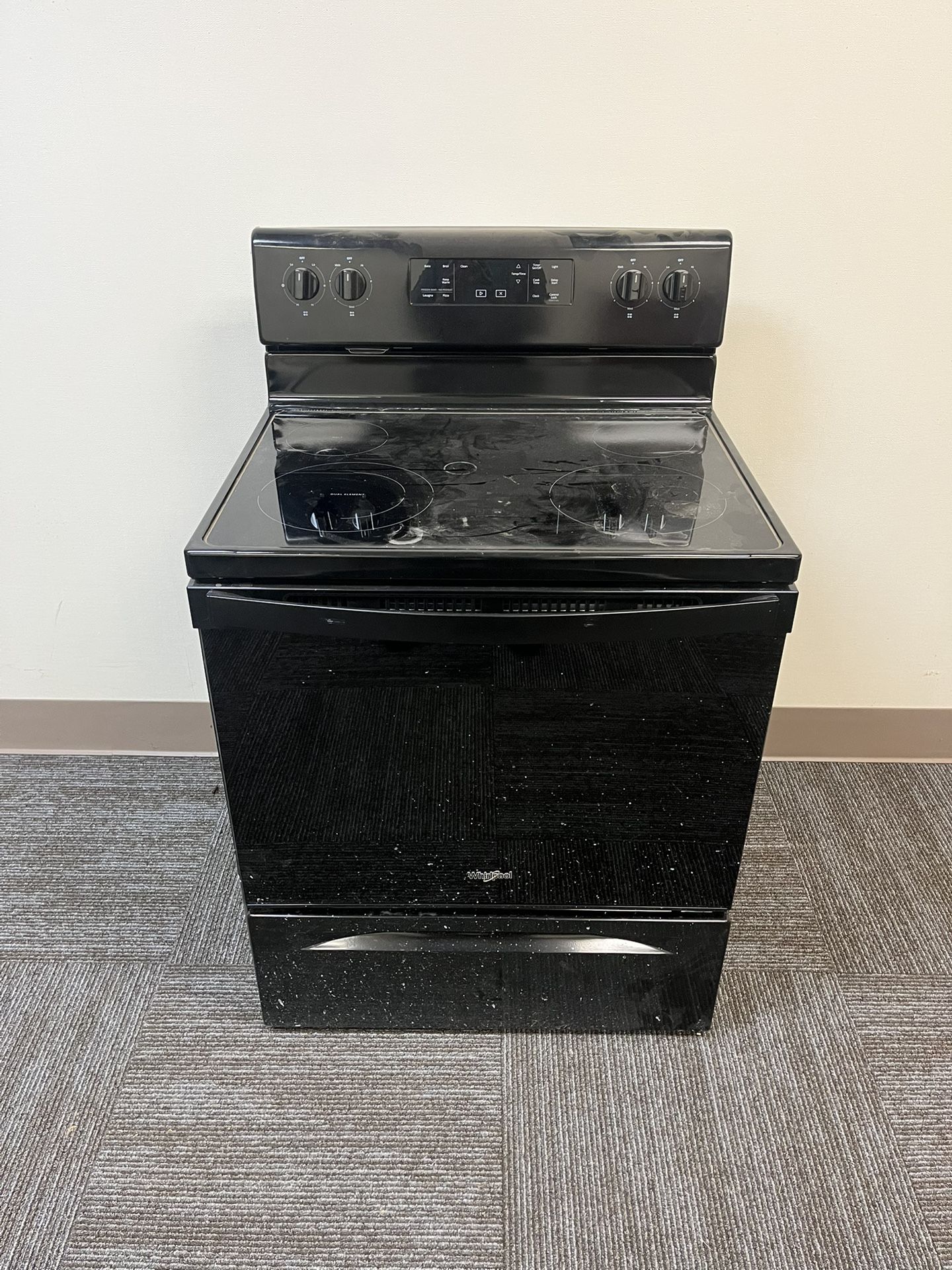 Whirlpool 30 in’ Glass Top Oven