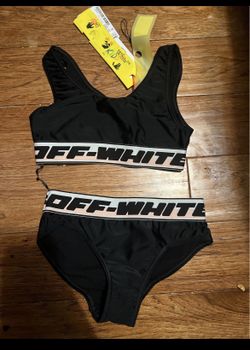Off White New Kids Size 6 Swimsuit  