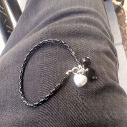 Silver Heart .925 Bracelet 