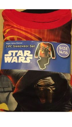 New boys 14/16 Star Wars pajama set