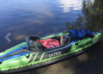 Intex inflatable kayak