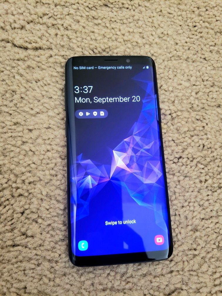 T-Mobile S9 Samsung S 9 LIKE NEW Galaxy 64GB UNLOCKED tmobile t-mobile AT&T Verizon Cell Phone Smartphone G960T
