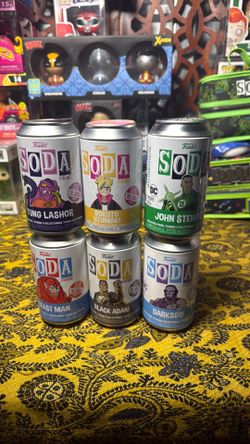 Funko Chase Sodas/ lot 3.