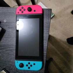 Nintendo switch With Pokemon and Accessories 