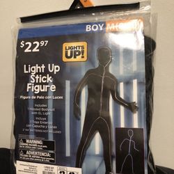 Light Up Stick Figure Custome