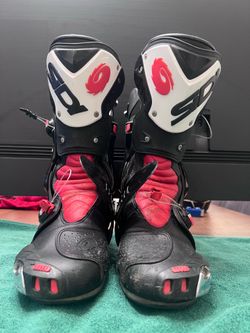 Black Sidi Motorcycle Riding Boots – $125