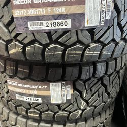 33x12.50R17 Nitto Recon Grappler A/T