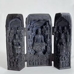 Three Parts Can Be Closed Buddha