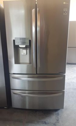 LG 4-Door Stainless Steel Fridge

