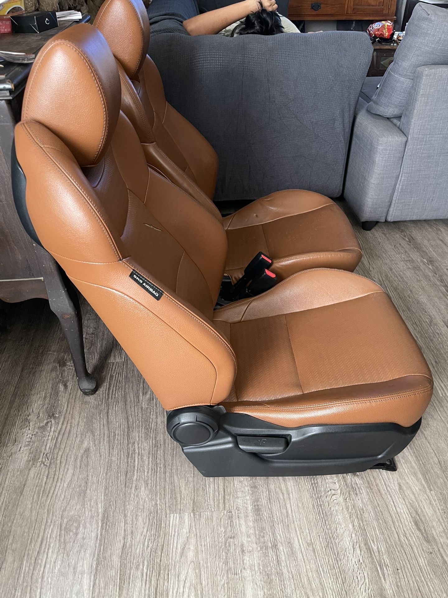 HyundaiGenesis Tan Leather Seats