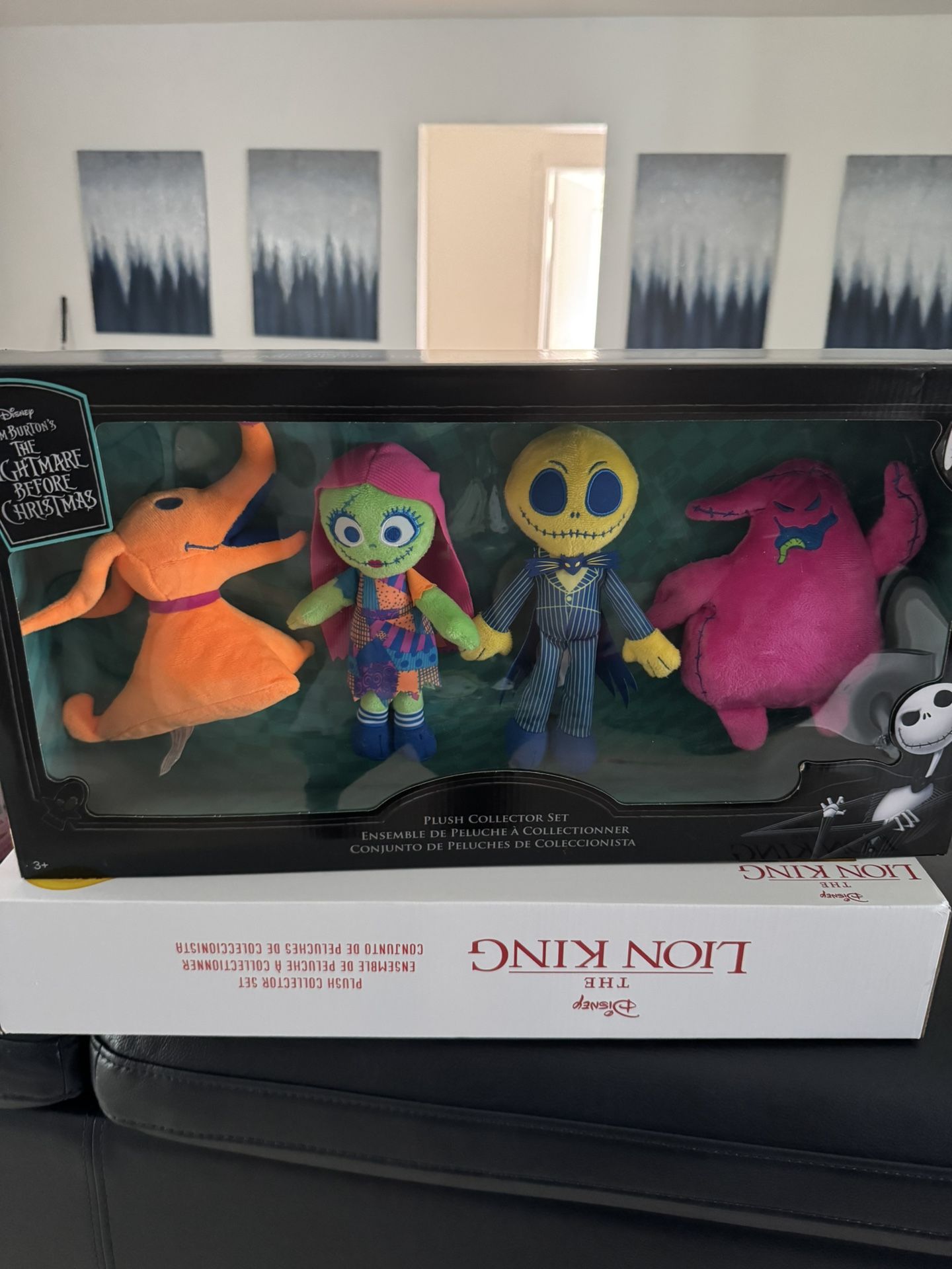 Nightmare Before Christmas Jack And Sally Plushies