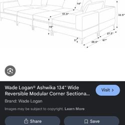 Dimensions For Modular Sectional