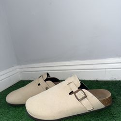 “Clogg’s” Brand Original Taupe Clogs