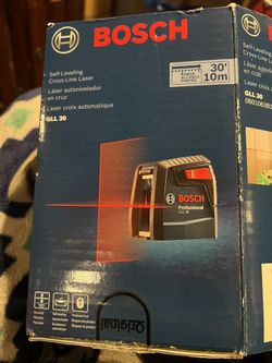 Bosch GLL 30 self leveling laser