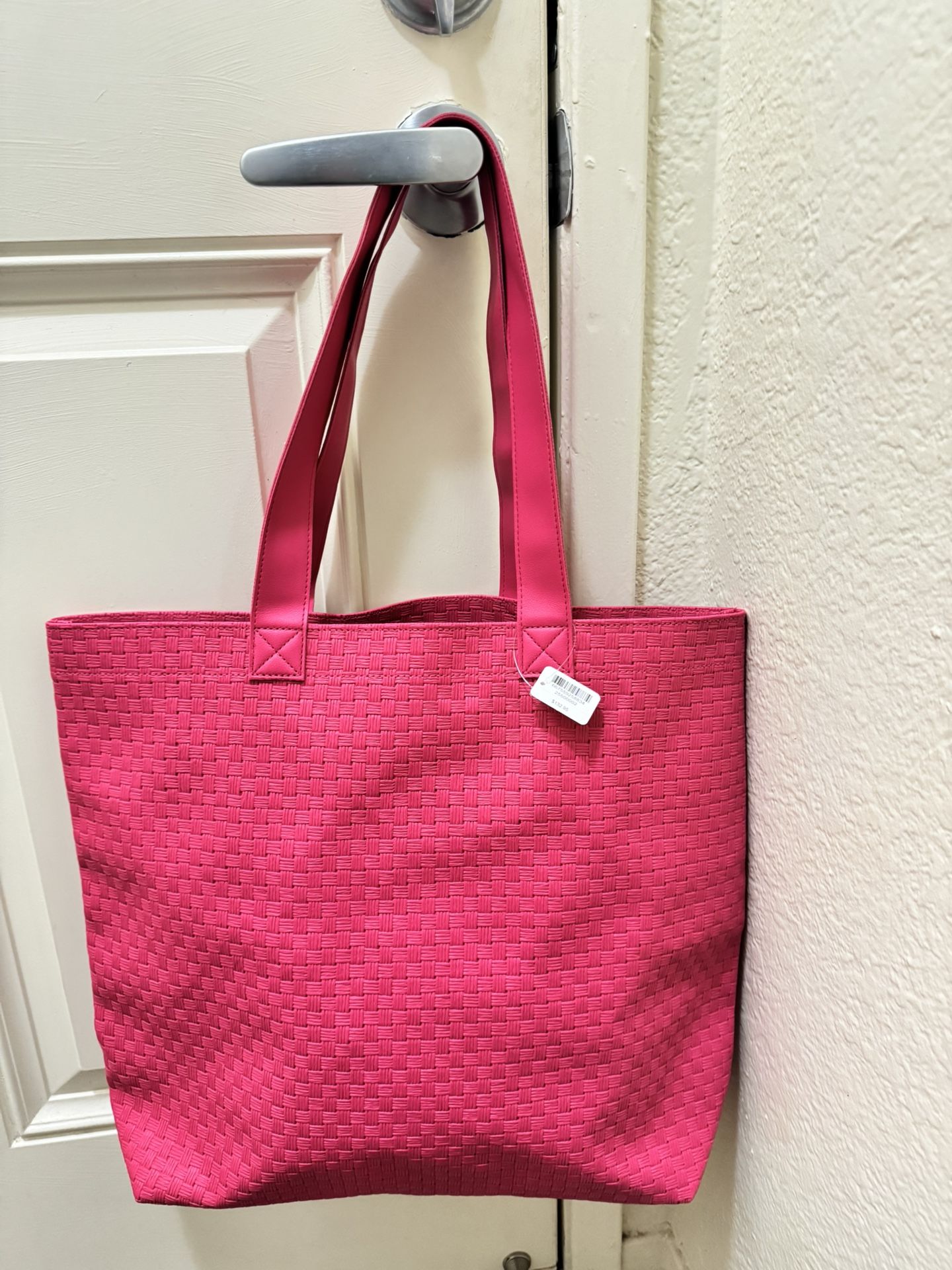 Pink Tote Bag