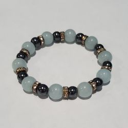Blue And Black Bracelet 