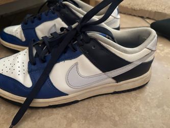 Nike Dunk Low Blue White Sneakers