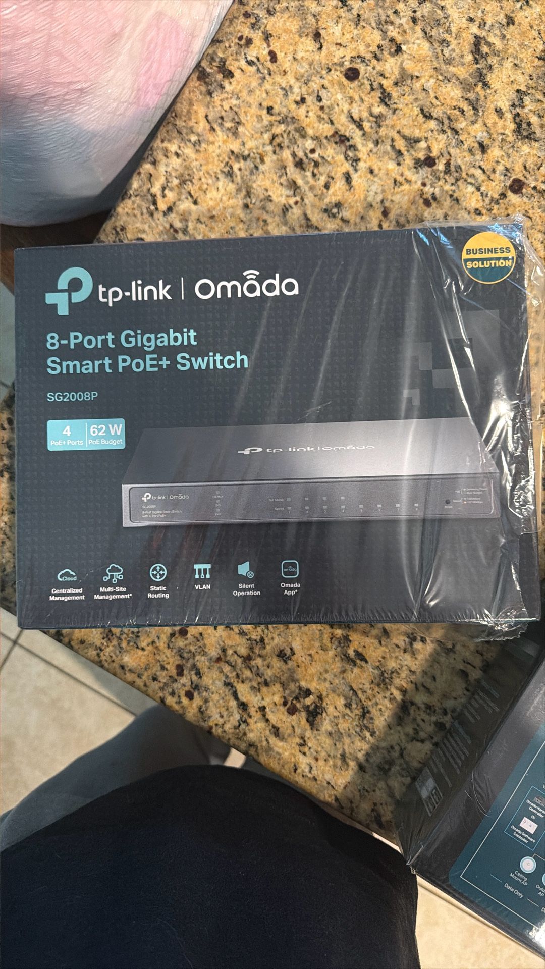 TP- Link Omada 8 Port Poe+ Switch