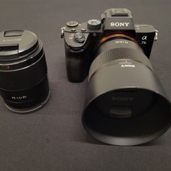 Sony A7III Mirrorless Camera + 2 Lenses - GOOD CONDITION