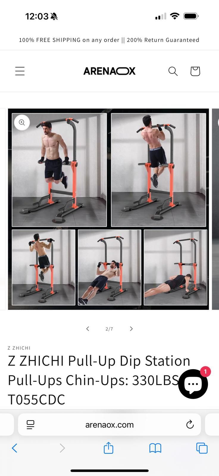 Multiple Function Pull Up Dip Station